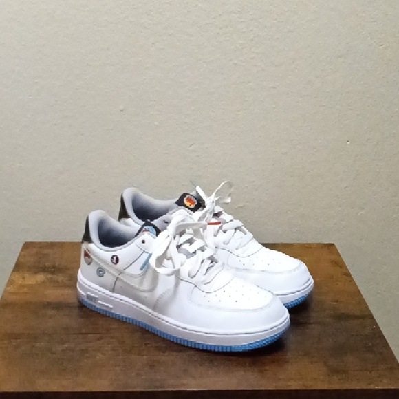 Nike Force 1 Happy Hoops - Picture 3 of 6